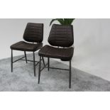 Cortina Chair Chestnut Vintage Inspired By Classic Car Seat Design These Chairs A Modern Stylish