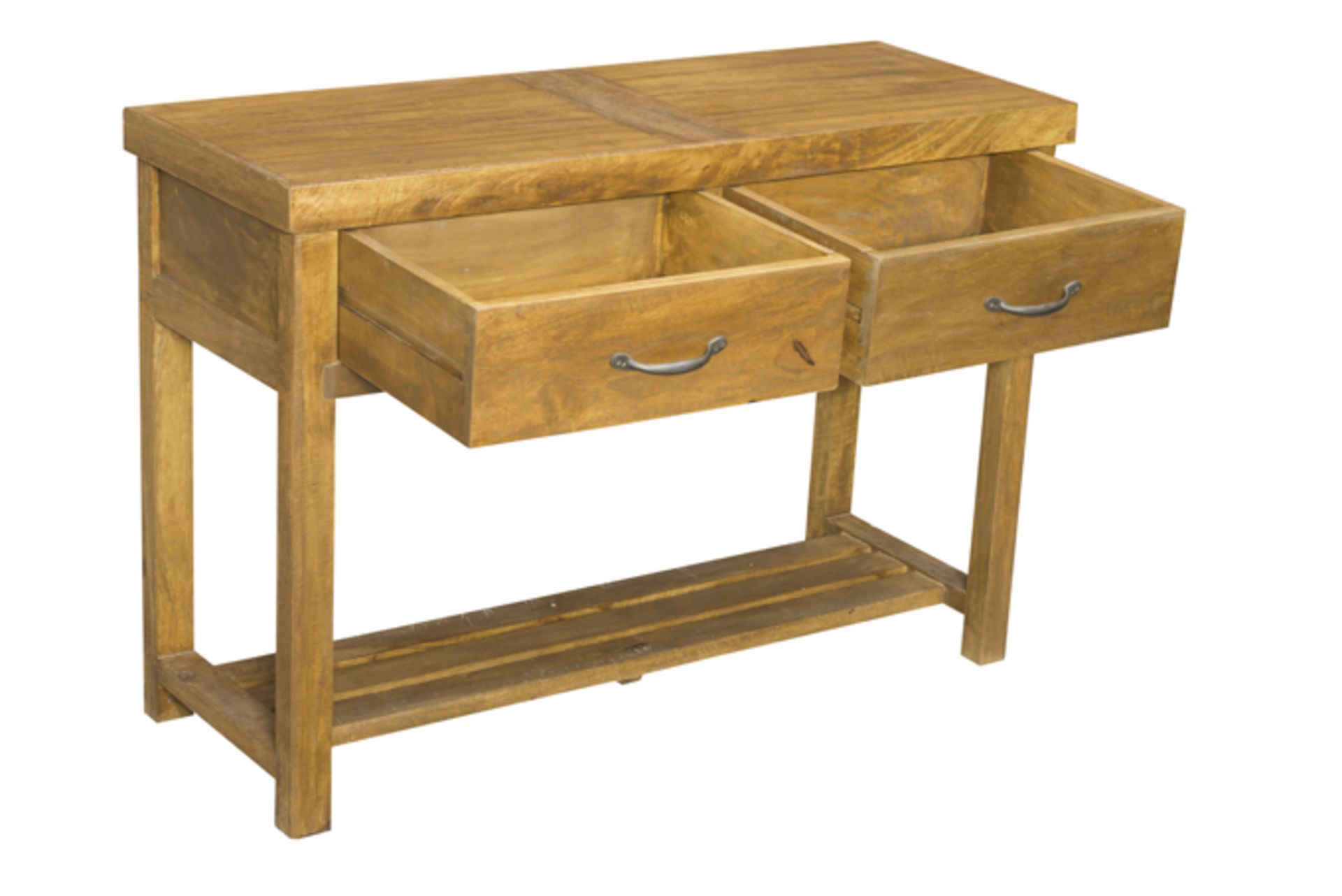 Soho Solid Wood Console 2 Drawer will do a splendid job of displaying photographs, flowers or - Image 2 of 3