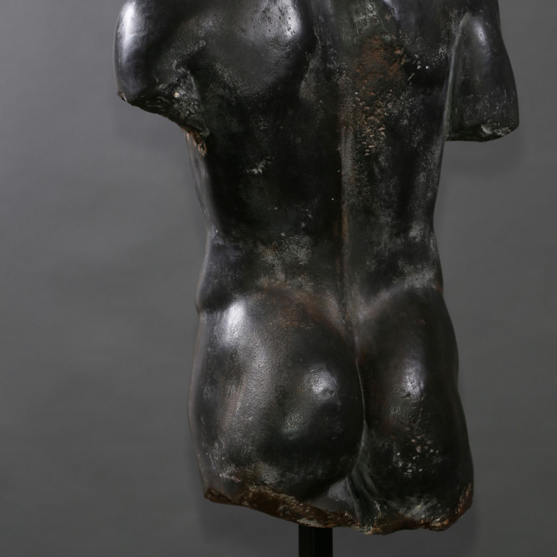 Sculpture Hermes Torso This Composite Bust Represents Hermes, Son Of Zeus And Messenger Of The Gods. - Image 3 of 4