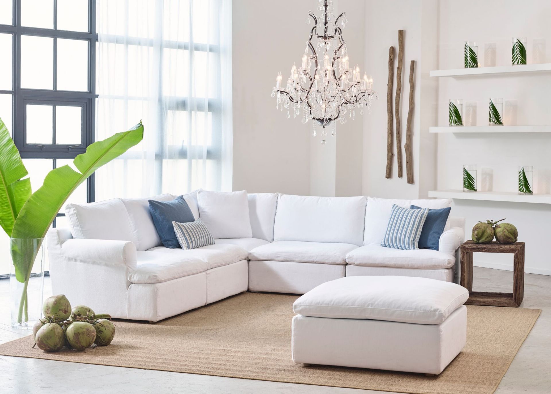 Havana Sectional Sofa Group The Havana Is A Fresh, Modern Sectional Sofa Inspired By Classic