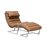 Gromley Chaise The Gormley Is A Chair And Footstool Pairing To Create A Longer Chaise Longe Style