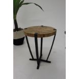 RE-Engineered Sunburst Side Table 45 x 45 x 55cm (LOC ENG127)