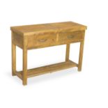 Soho Solid Wood Console 2 Drawer will do a splendid job of displaying photographs, flowers or