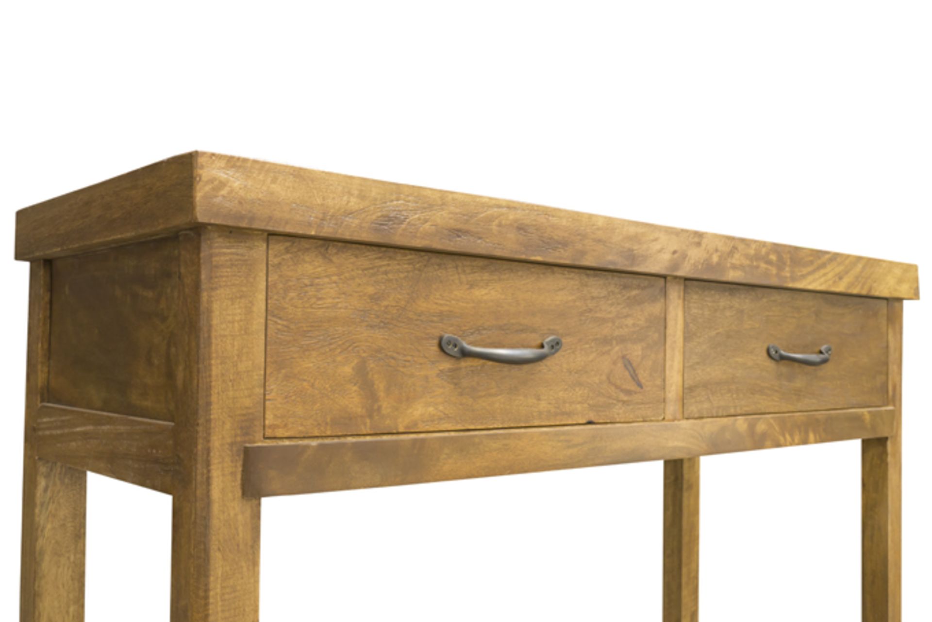 Soho Solid Wood Console 2 Drawer will do a splendid job of displaying photographs, flowers or - Image 3 of 3