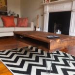 Reclaimed Wood Coffee Table Reclaimed wood coffee table with a modern look and feel this table is