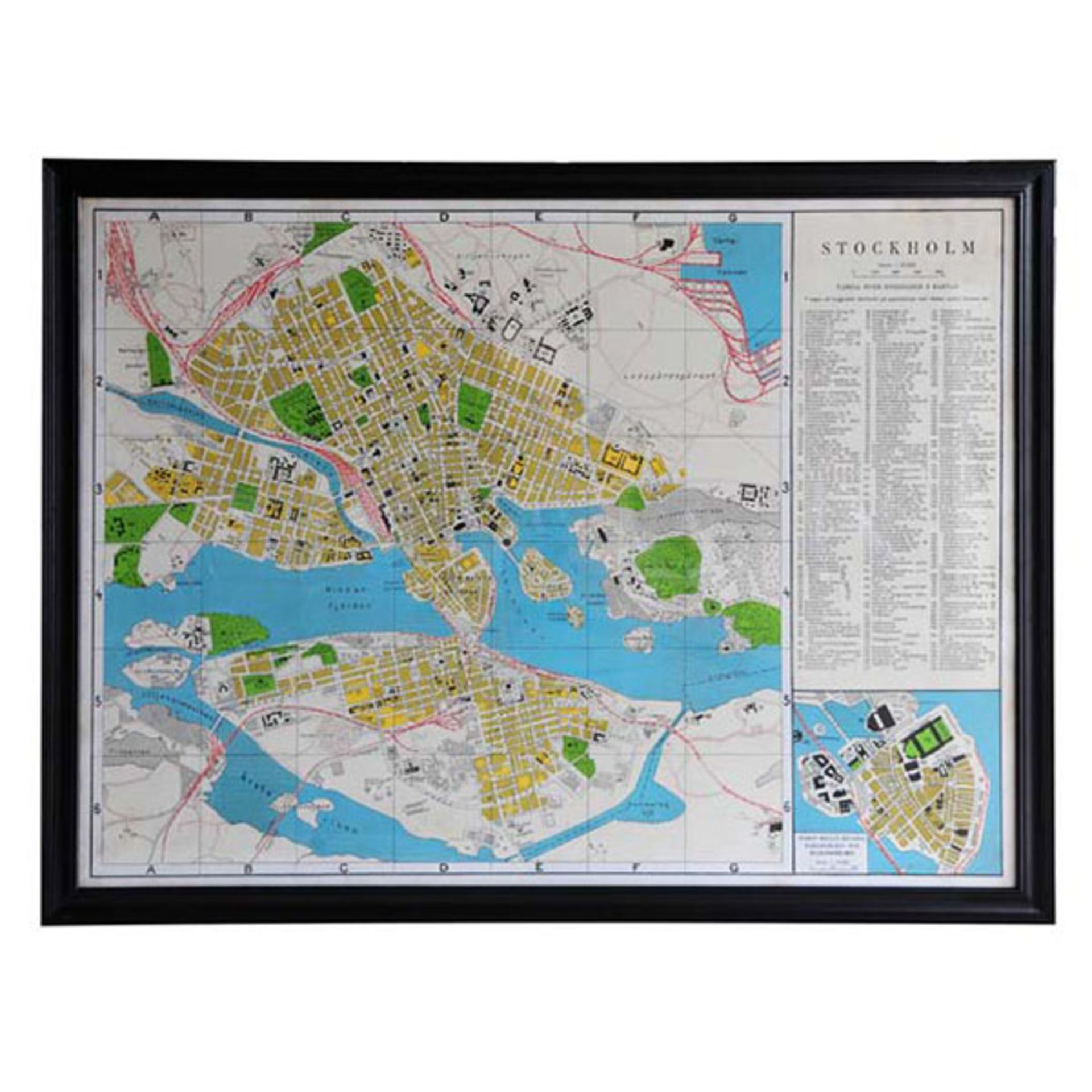 Capital Map Stockholm These Unframed City Maps Pay Homage To Each City's History And The Life