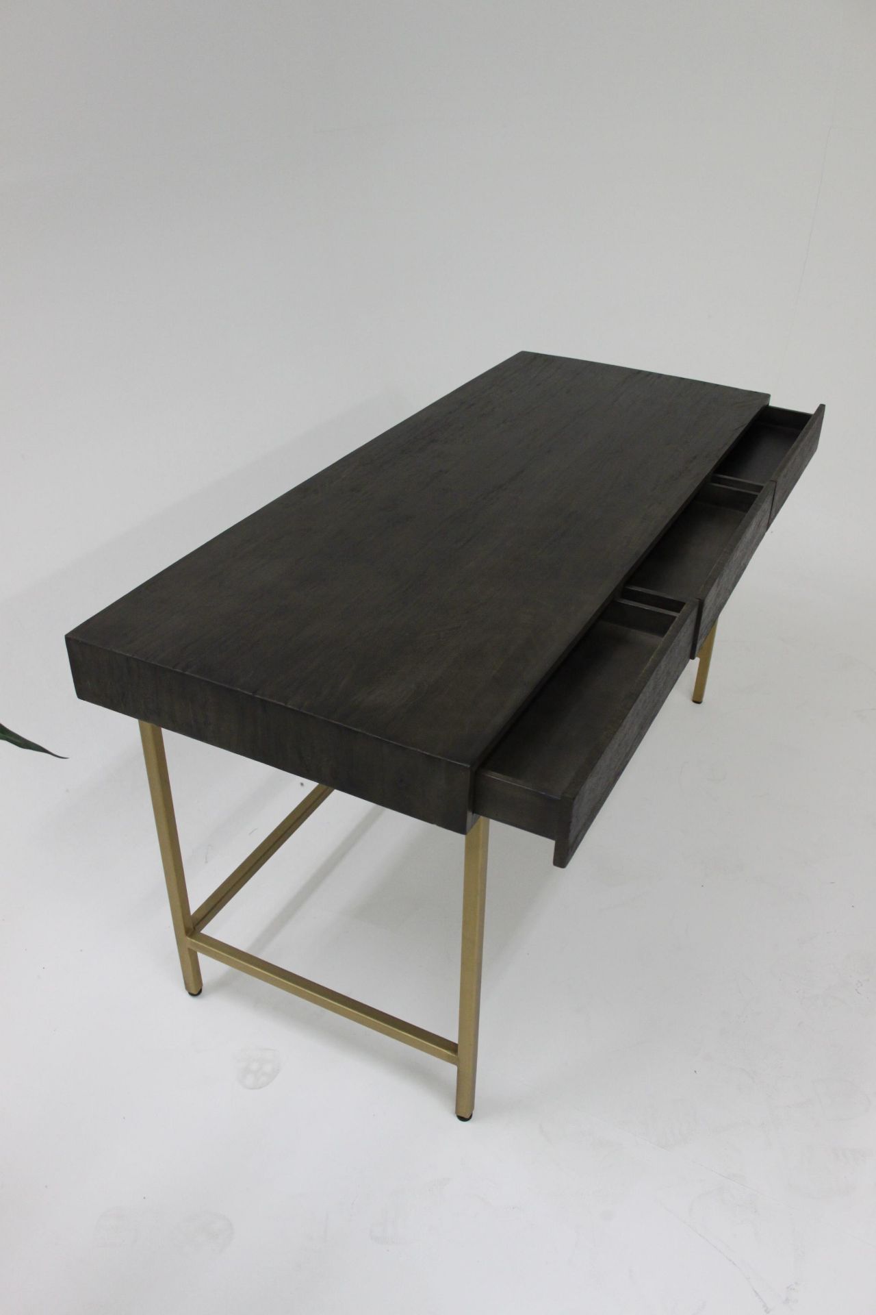 Gatsby Desk Black And Gold A Stunning Art Deco Inspired Piece That Just Looks Fantastic 153 X 61 X - Image 2 of 3