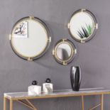 Lima 3 Piece Mirror SetTriple the space with this Sewell 3 Piece Mirror Set. Dimensional design
