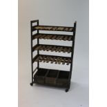 Re-Engineered Wine Rack / Shelves Contemporary Loft Furniture Range This Industrial Design Chunky
