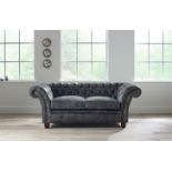 Blake 3 Seater Leather Sofa is a luxury leather sofa featuring deep buttoning throughout with hand