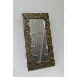 Full Length Resin Mirror Bamboo Cut Motif This Medium Size Mirror Is Made From Resin With Bamboo Cut