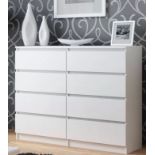 Streamlined 8 Drawer Chest Create a streamlined style that’s uniquely yours with this stunning