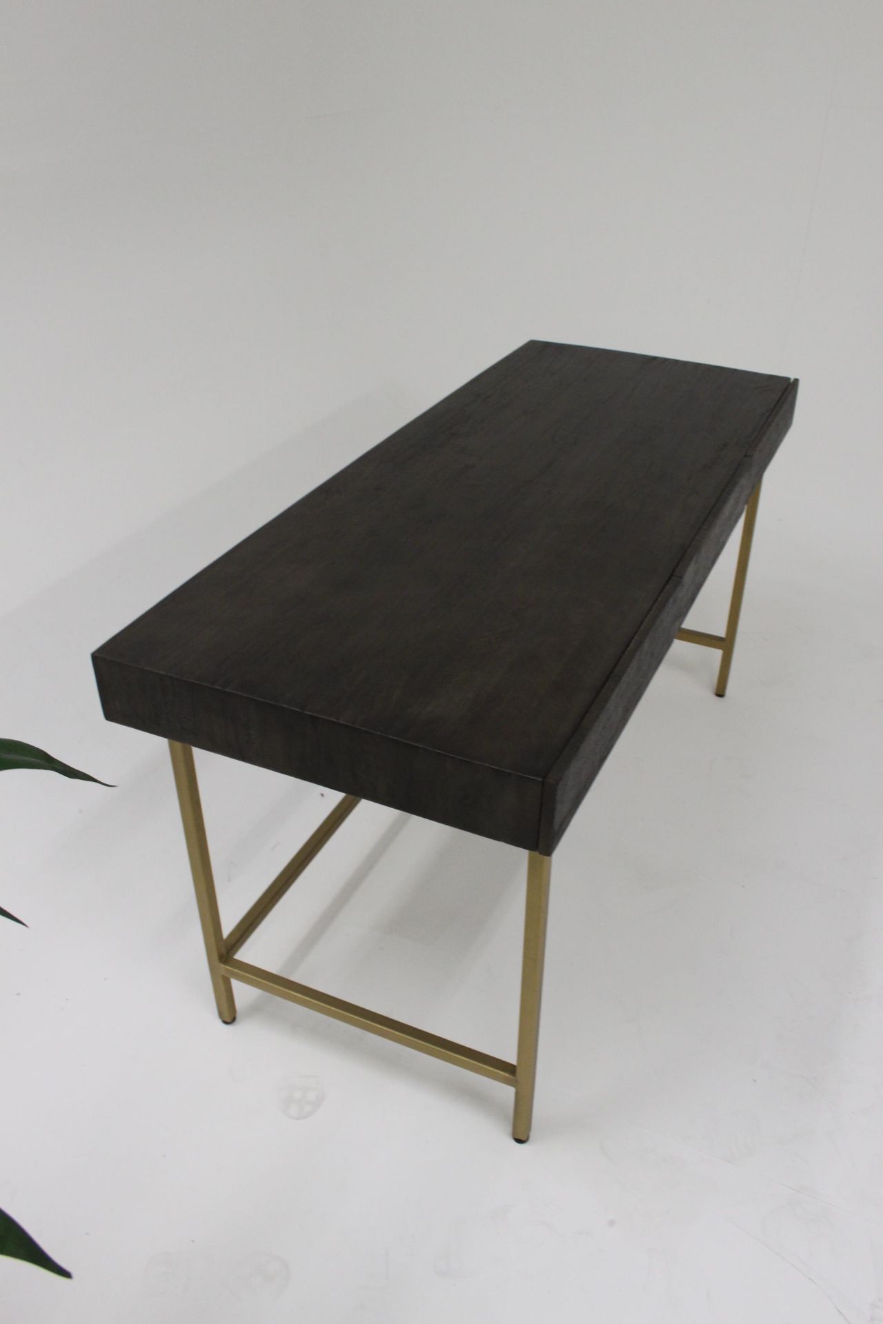 Gatsby Desk Black And Gold A Stunning Art Deco Inspired Piece That Just Looks Fantastic 153 X 61 X - Image 3 of 3