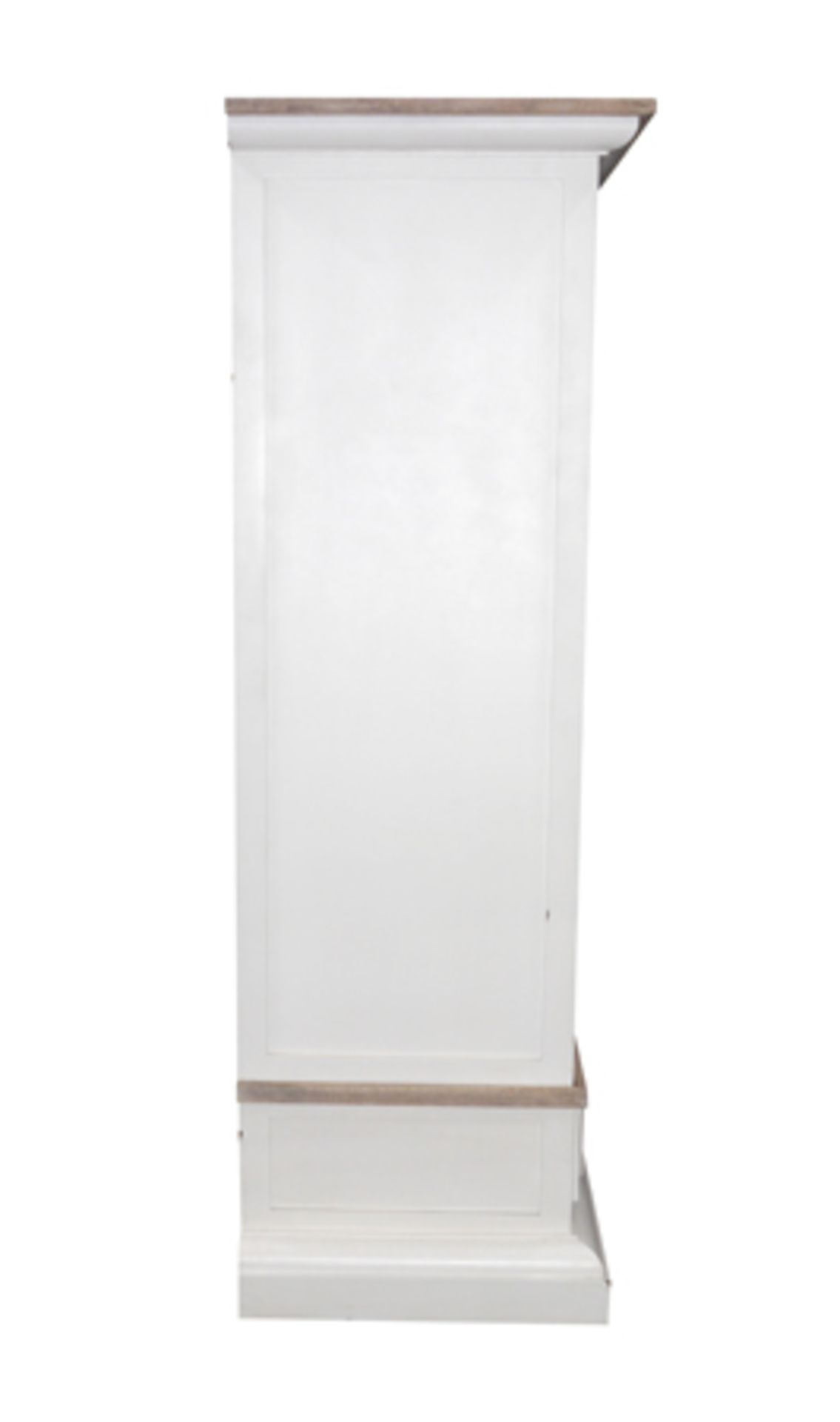 Cottonwood Wardrobe 2 Door Antique White The Cottonwood Finish Adds A Fresh And Tranquil Appeal To - Image 4 of 4