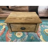 Floating Oak Night Stand