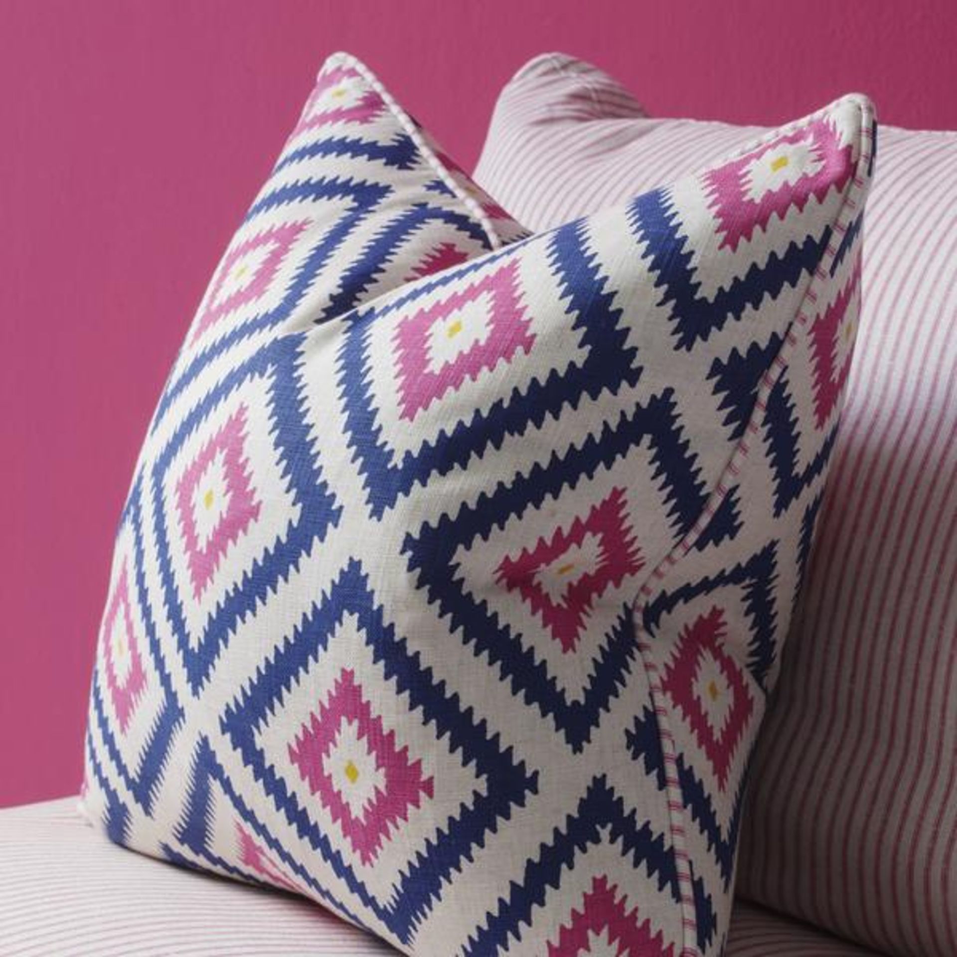 Andrew Martin Glacier Paradise Cushion Geometric Cushion