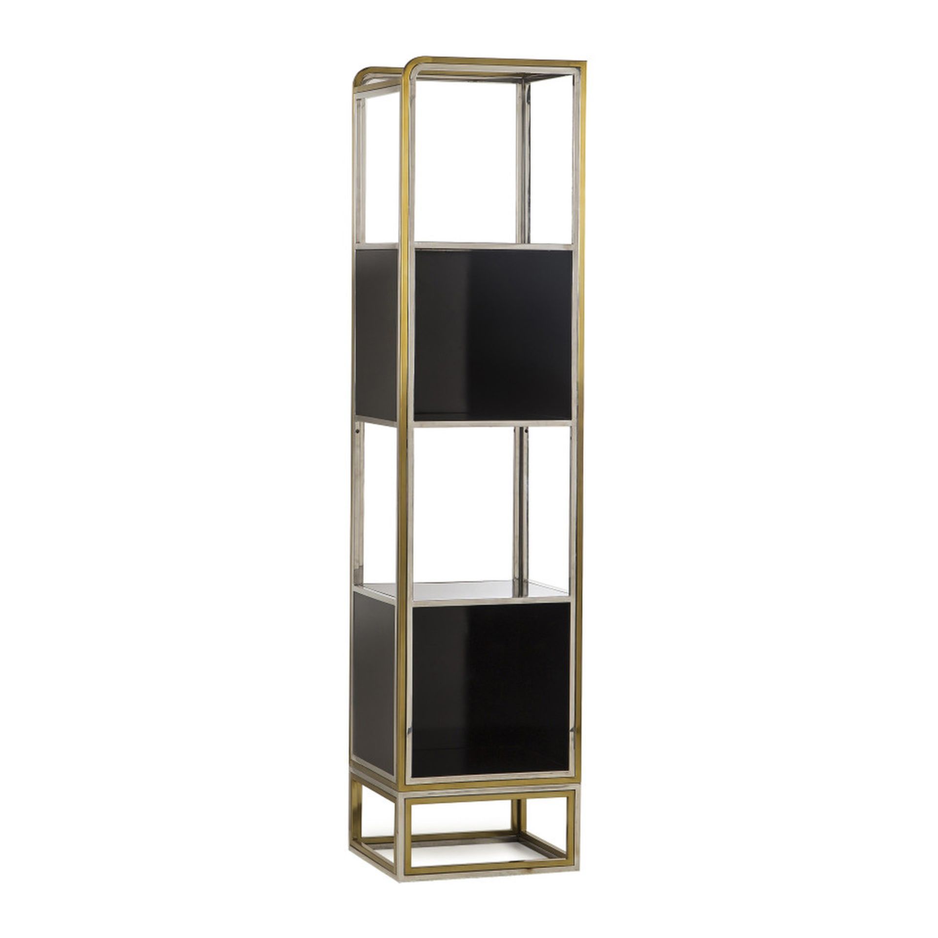 Metal Mix Etagere Right Pier Bookcase - Image 2 of 2