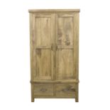 Soho Solid Wood Wardrobe 105cm