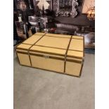 Drake Large Coffee Table Steamer Trunk Chest