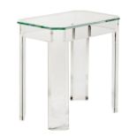Augustine Acrylic Side Table