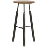 Blanka Counter Bar Stool Reclaimed French Solid Oak