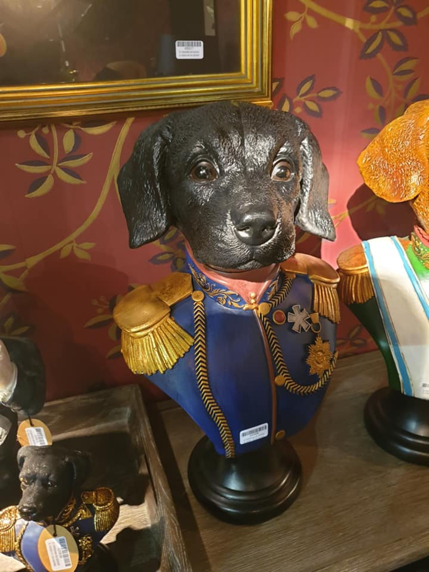 Labrador Bust General Resin Dog Sculpture