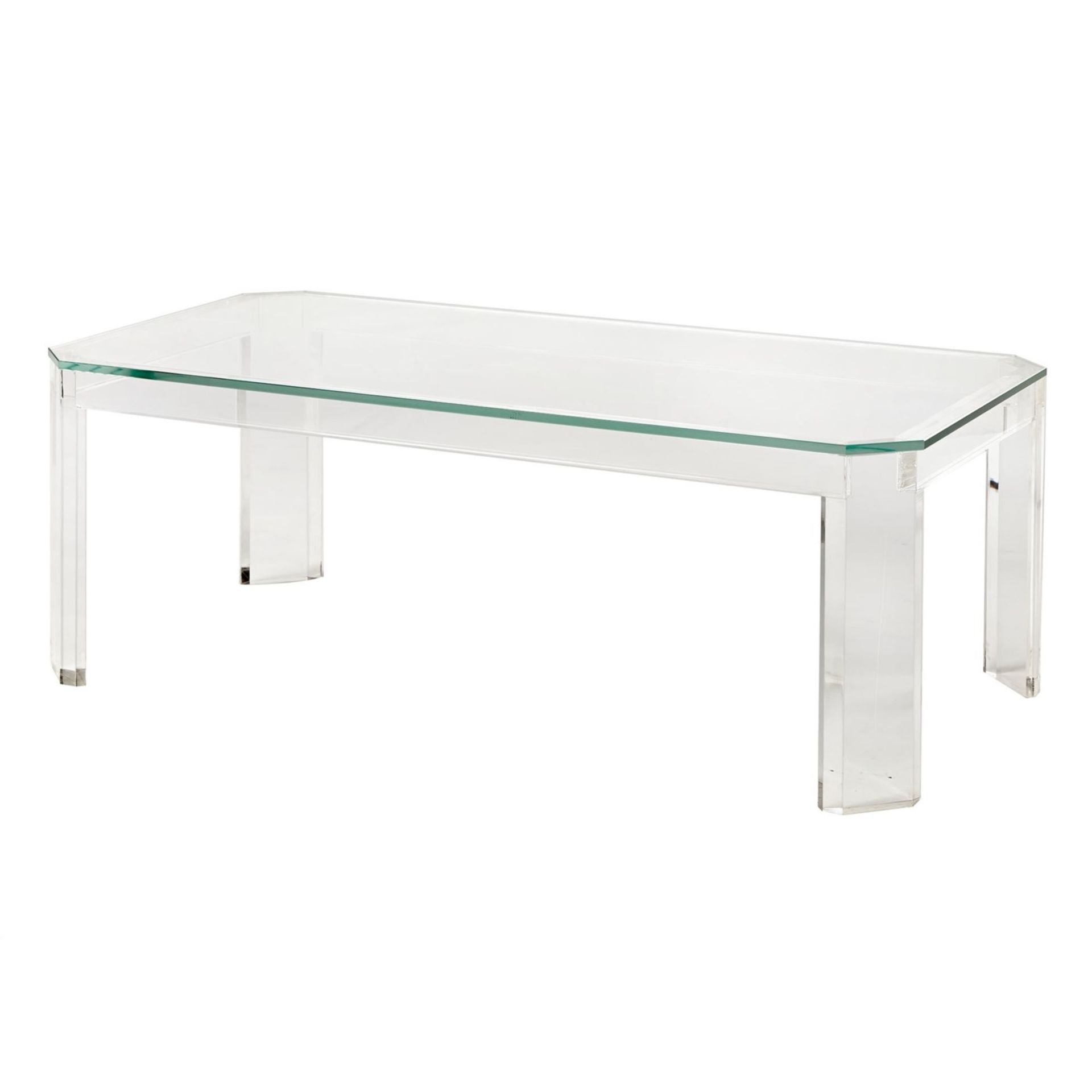 Augustine Coffee Acrylic Table