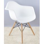 A Pair Of Charles Eames Style Daw Chair