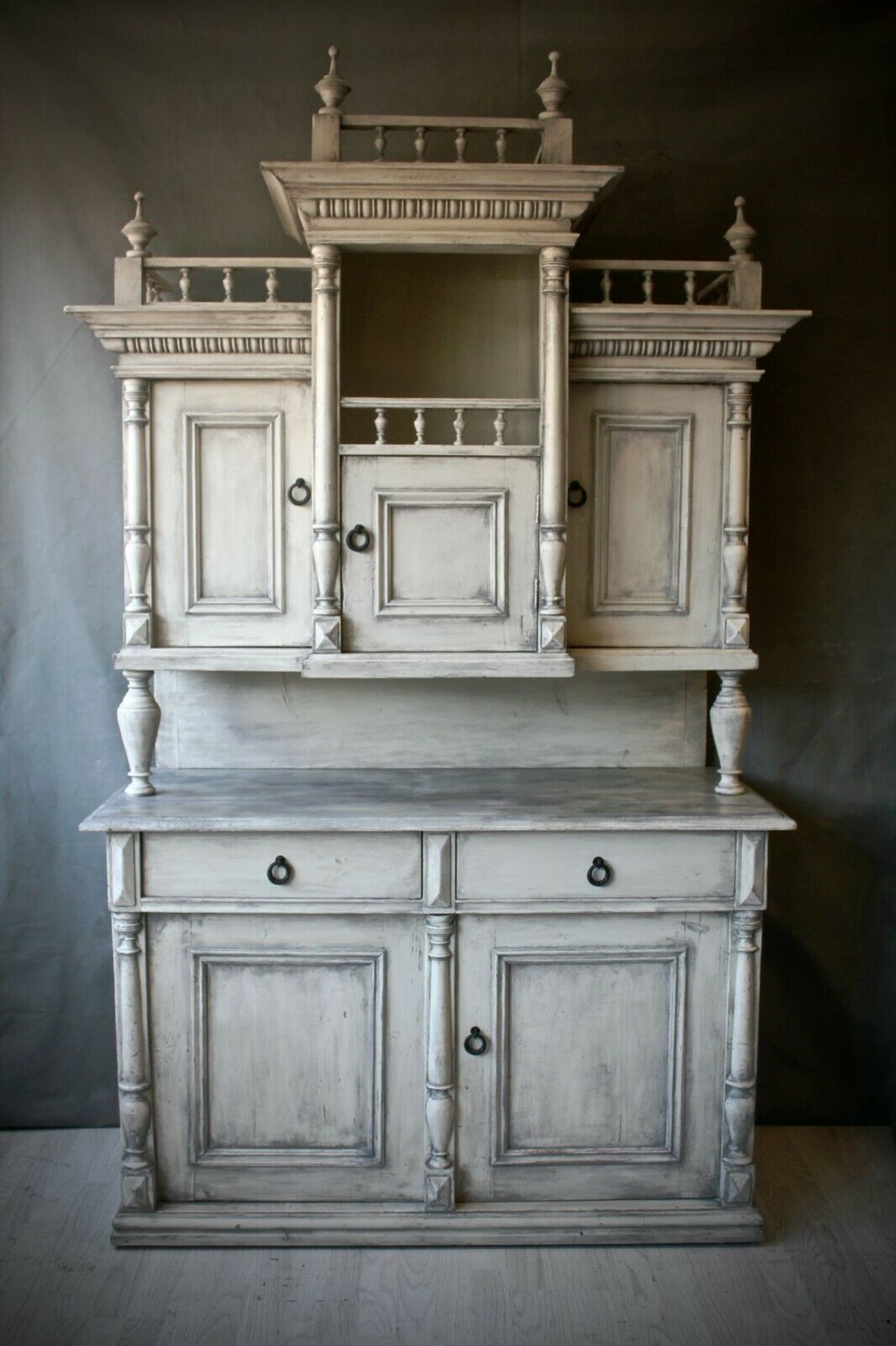 French Carved Henri II Revival Buffet