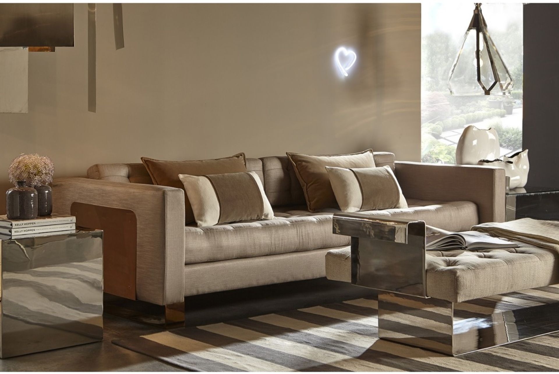 Kelly Hoppen Vinci Sofa Malik Taupe