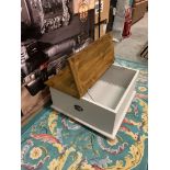 Country Style Square French Trunk Coffee Table