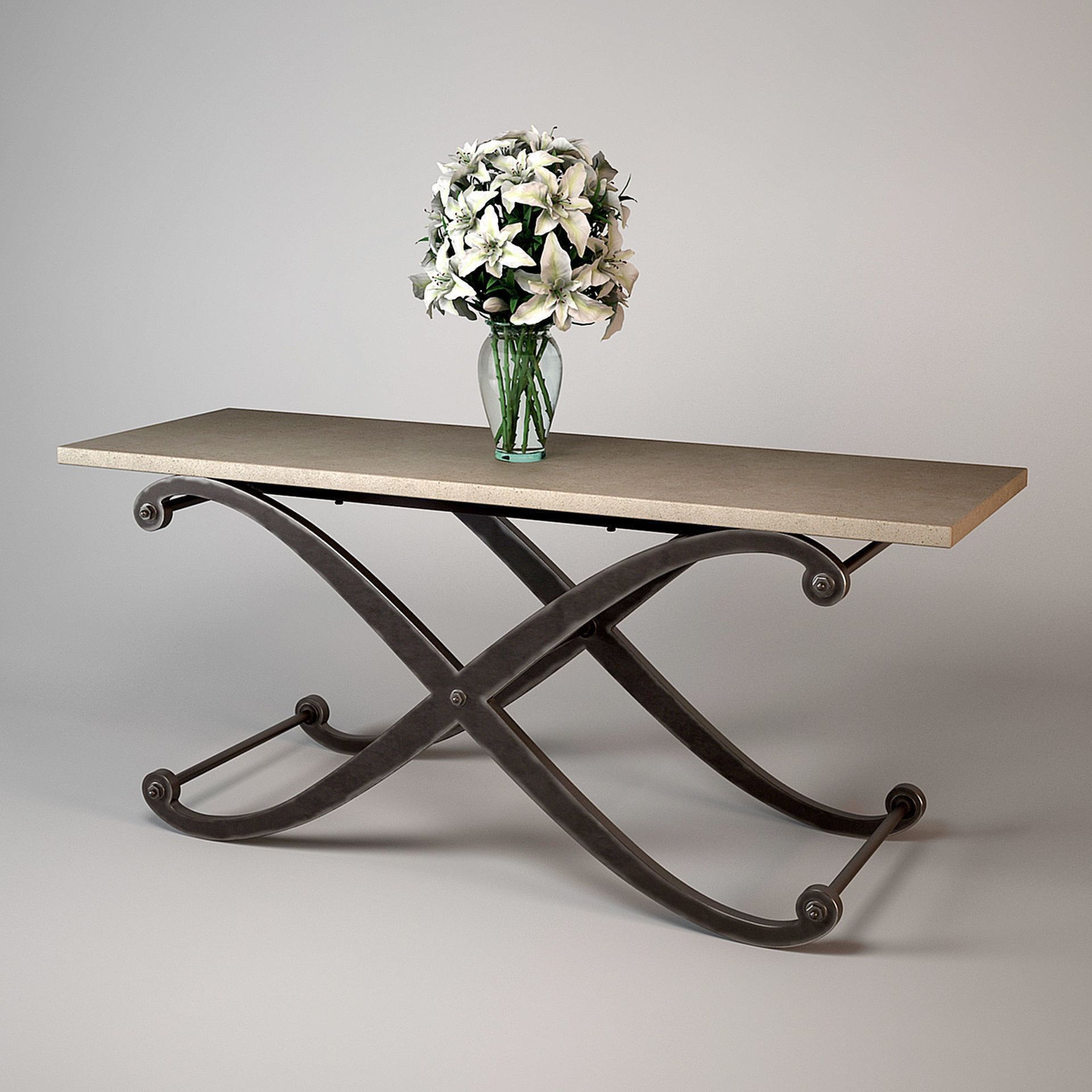 Elizabeth Console Table Sonder Living - Image 2 of 3