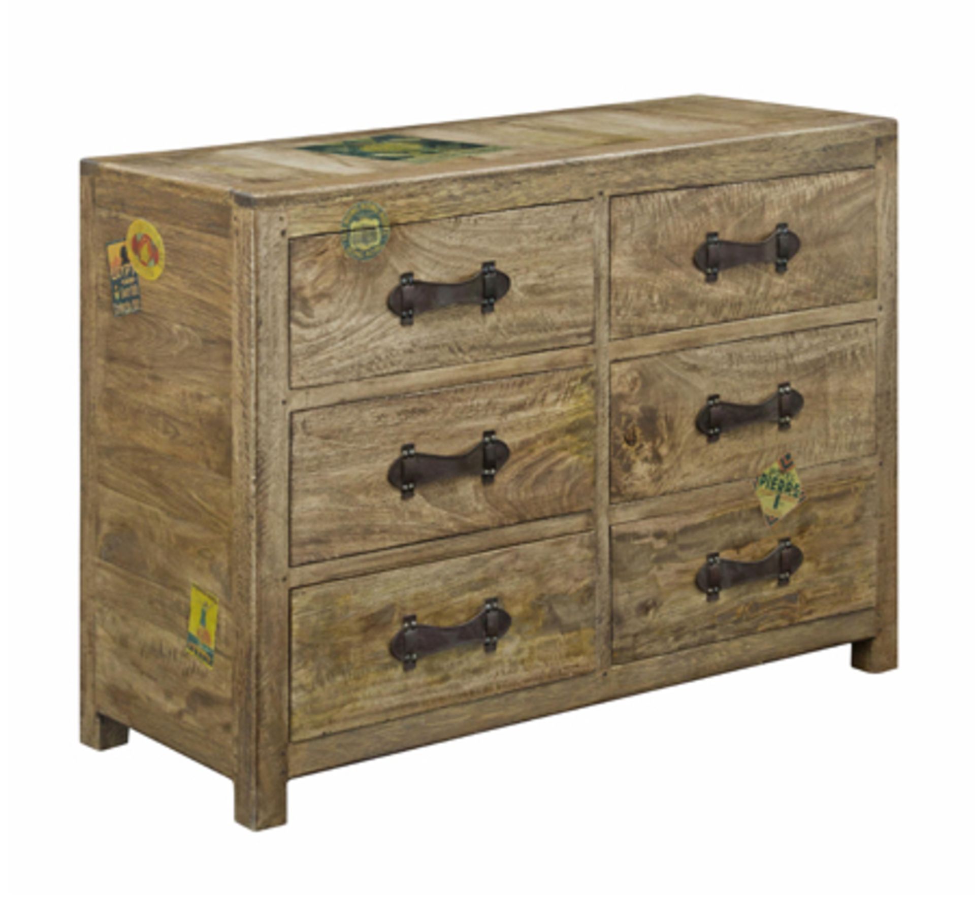Chest of Drawers Dresser Commode 6 Drawer Storage Unit