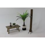 Vertical Wall Planter Stand 150cm (Loc Walls150)