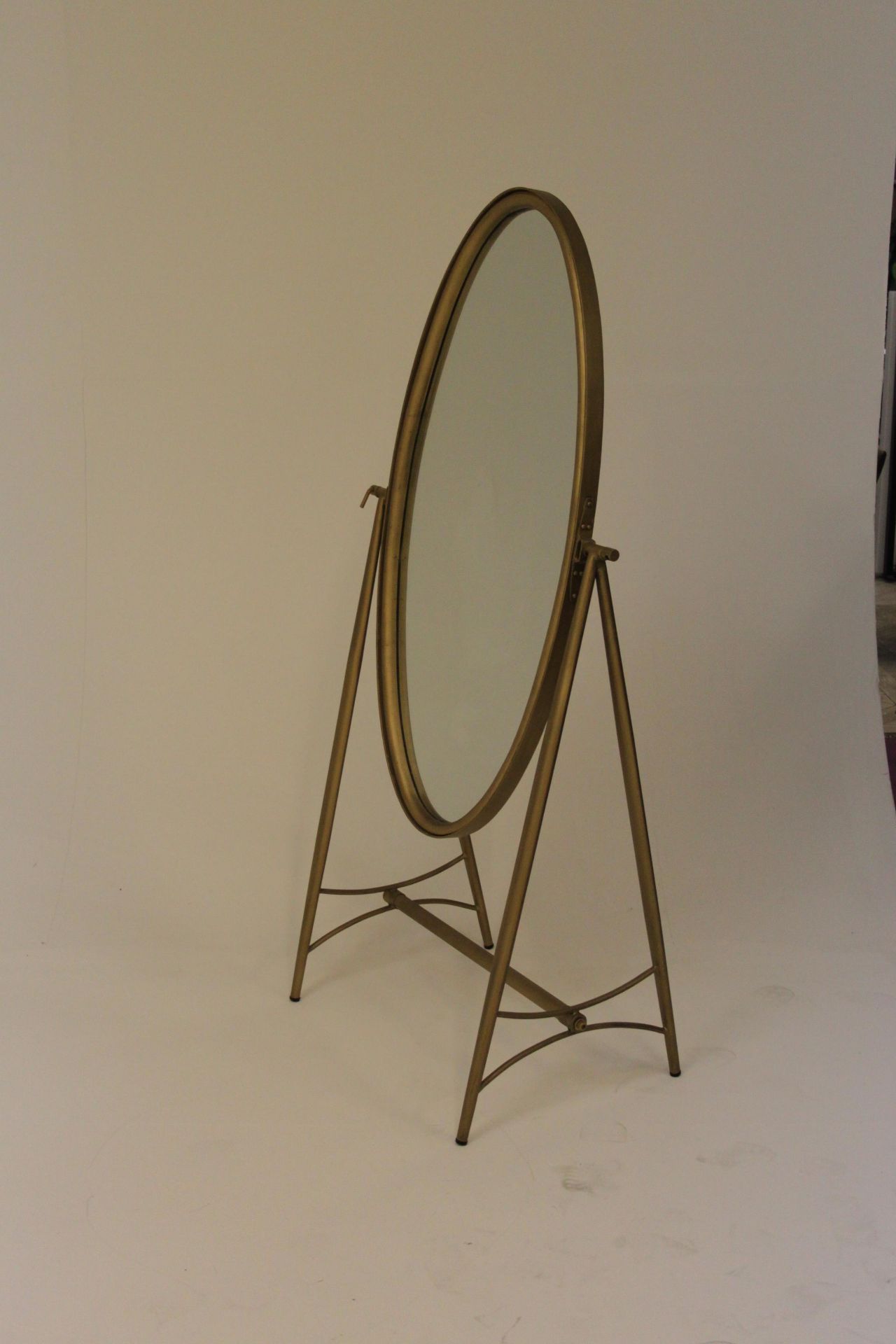 Gatsby Cheval Mirror Free Standing Full Length Cheval Mirror Is A Free Standing Mirror That Provides - Image 3 of 3