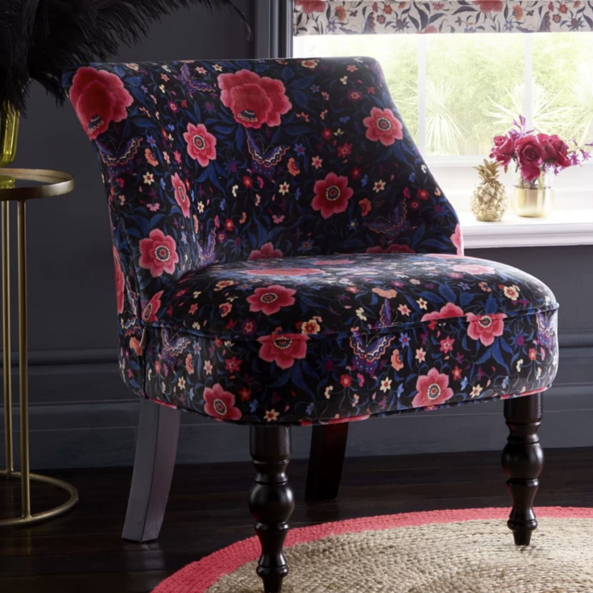 Artisan Chair Drawing inspiration from designs and patterns crafted from artisans around the