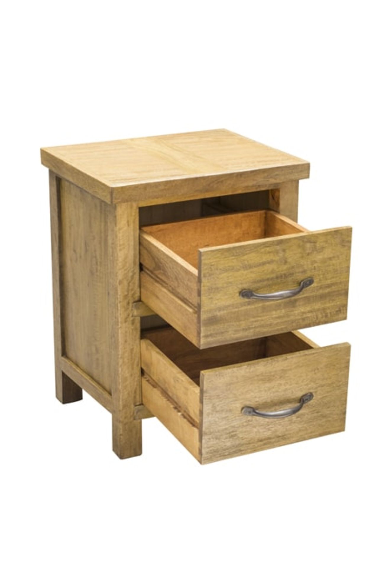 A Pair of Soho Solid Wood Bedside 2 Drawer Bedside Table will complement your bedroom scheme - Image 4 of 6