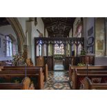 Gothic Church Oak Panel Salvaged Rood Screens from& an Early 19 Century Church salvage these solid