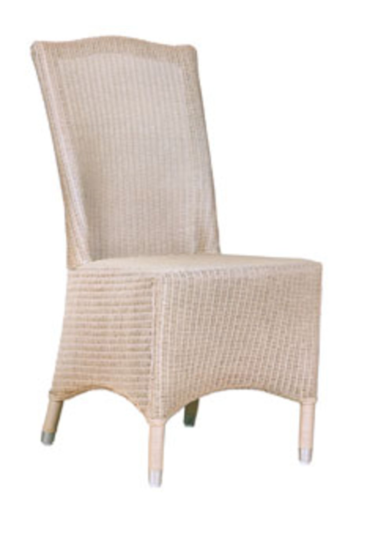 A Pair of Classic LLoyd Loom Chairs Canvas 40 x 60 x 100cm (Loc OAL01C)