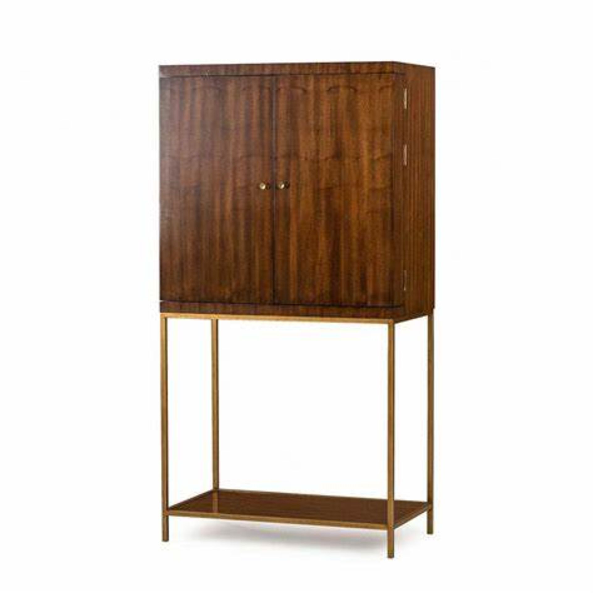 Copeland Bar Cabinet Satin brass - Image 2 of 2