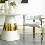 Kelly Hoppen Art Leather Dining Chair