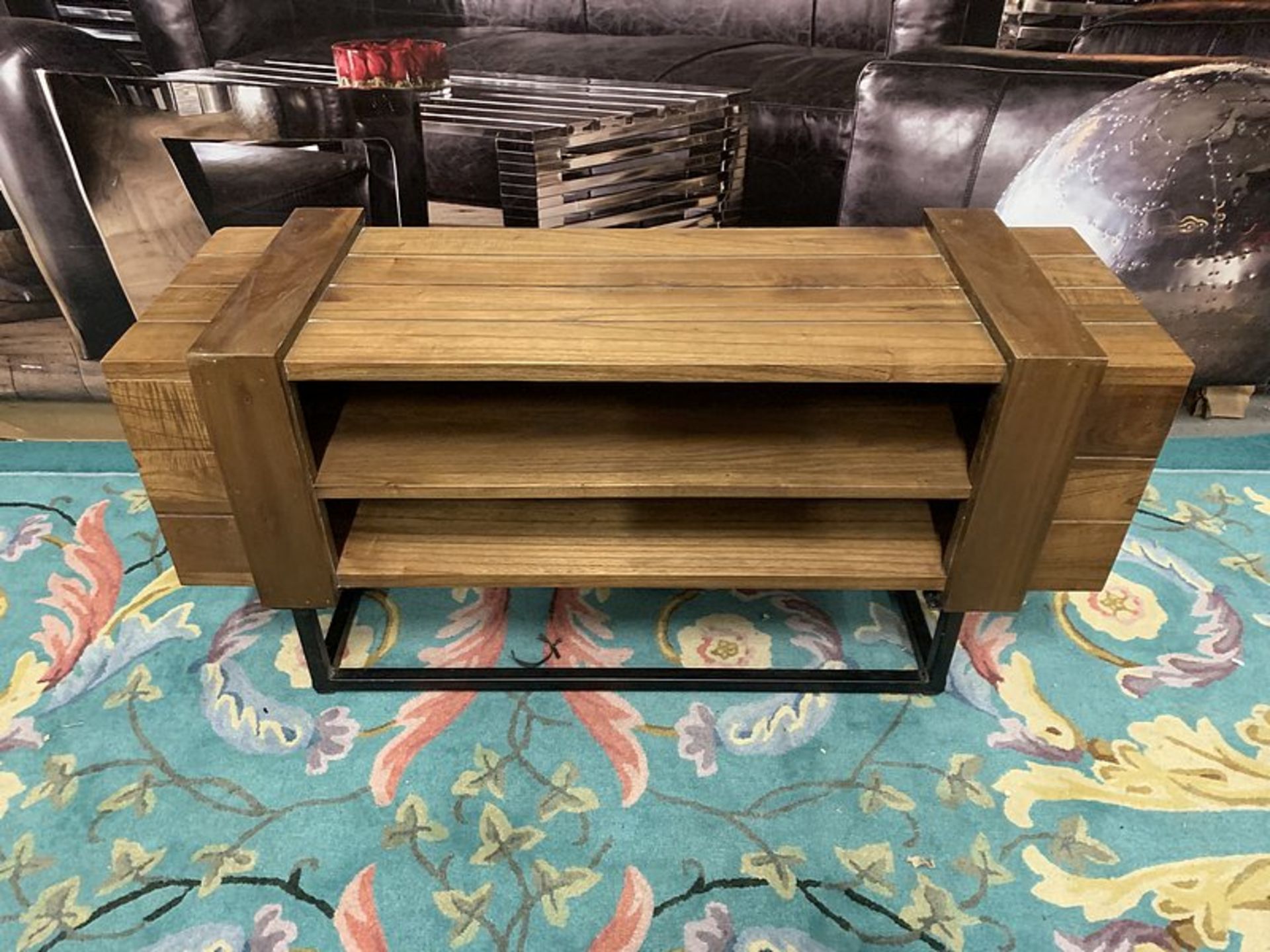 Reclaimed Wood Media Cabinet