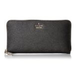 Kate Spade Cameron Street Black Leather Lacey Wallet