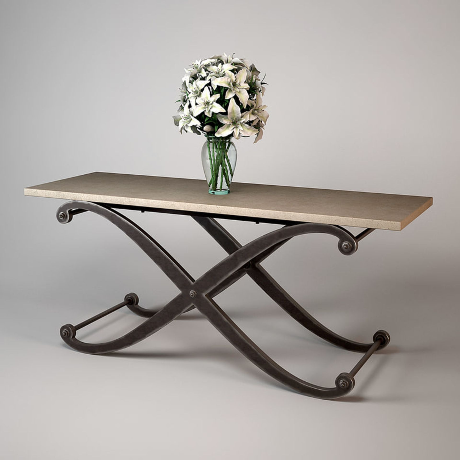 Andrew Martin Elizabeth Console Table