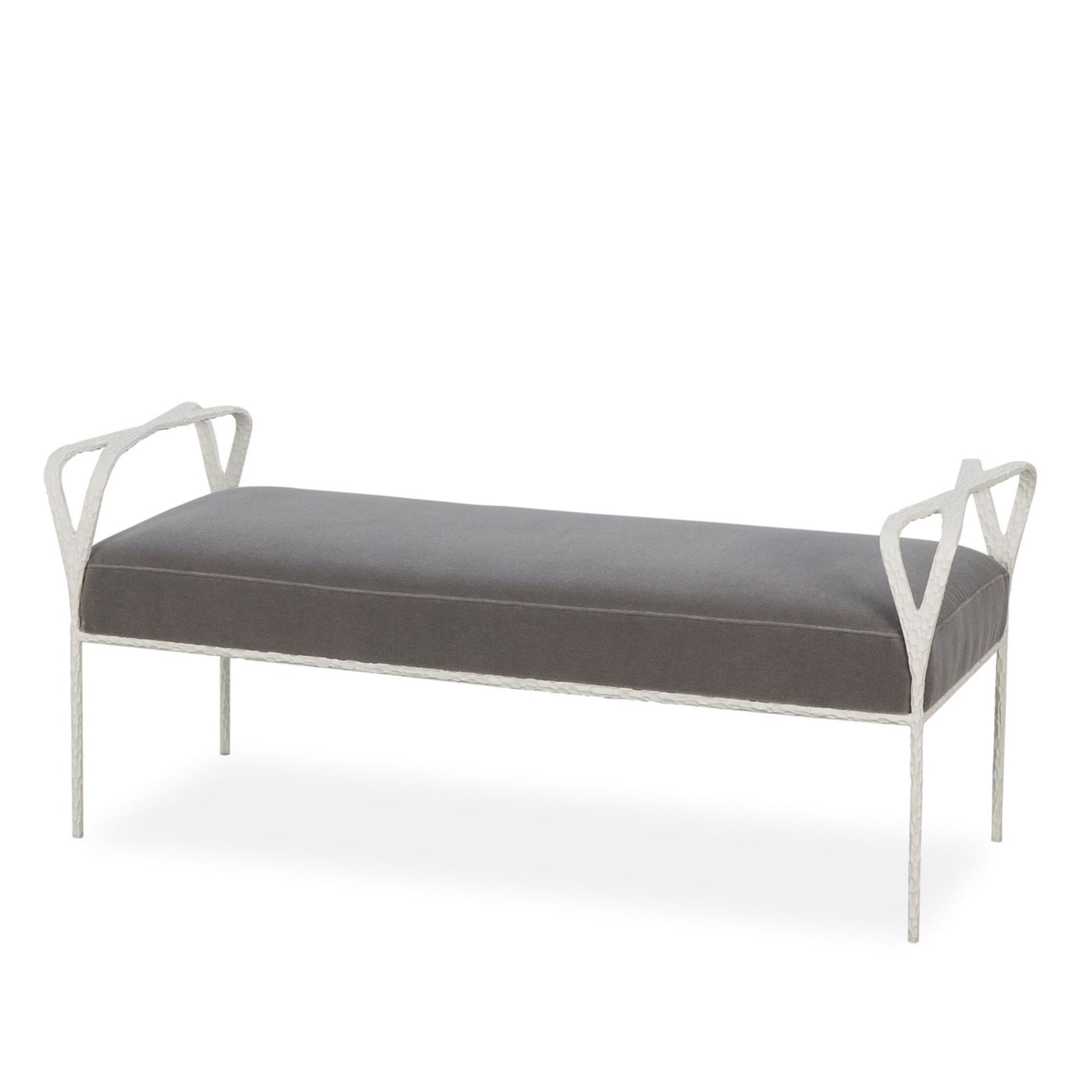 Kelly Hoppen Mohair Avalon Bench - Image 2 of 2