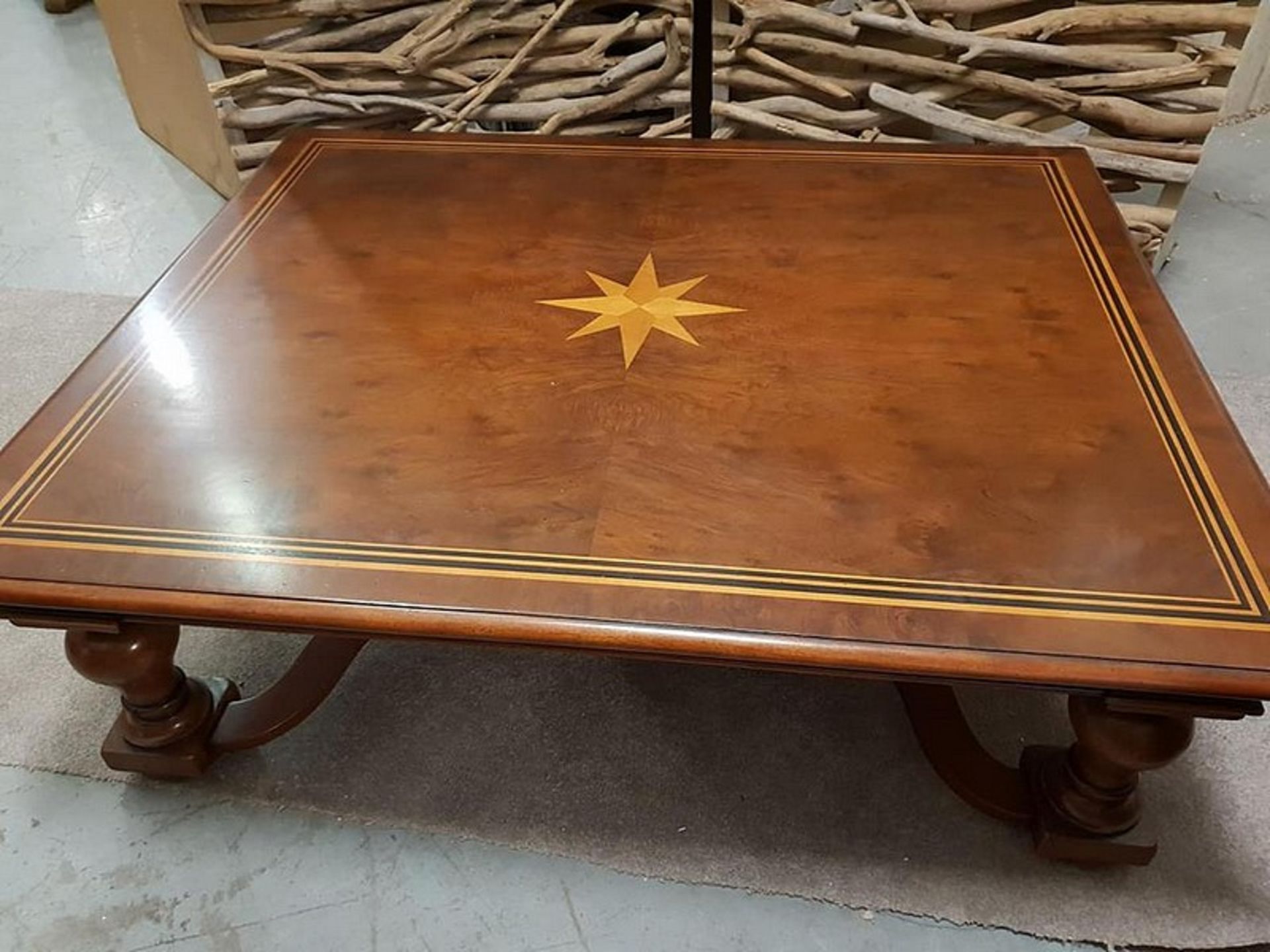 Rosewood And Satinwood Table - Image 3 of 3