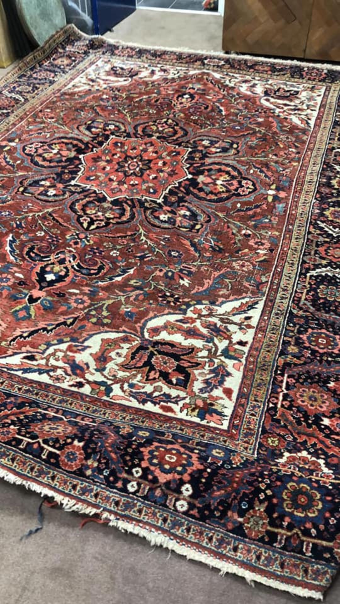 Hand Made Iranian Helix Carpet - Image 5 of 5