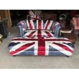 Union Jack Two Seater Sofa