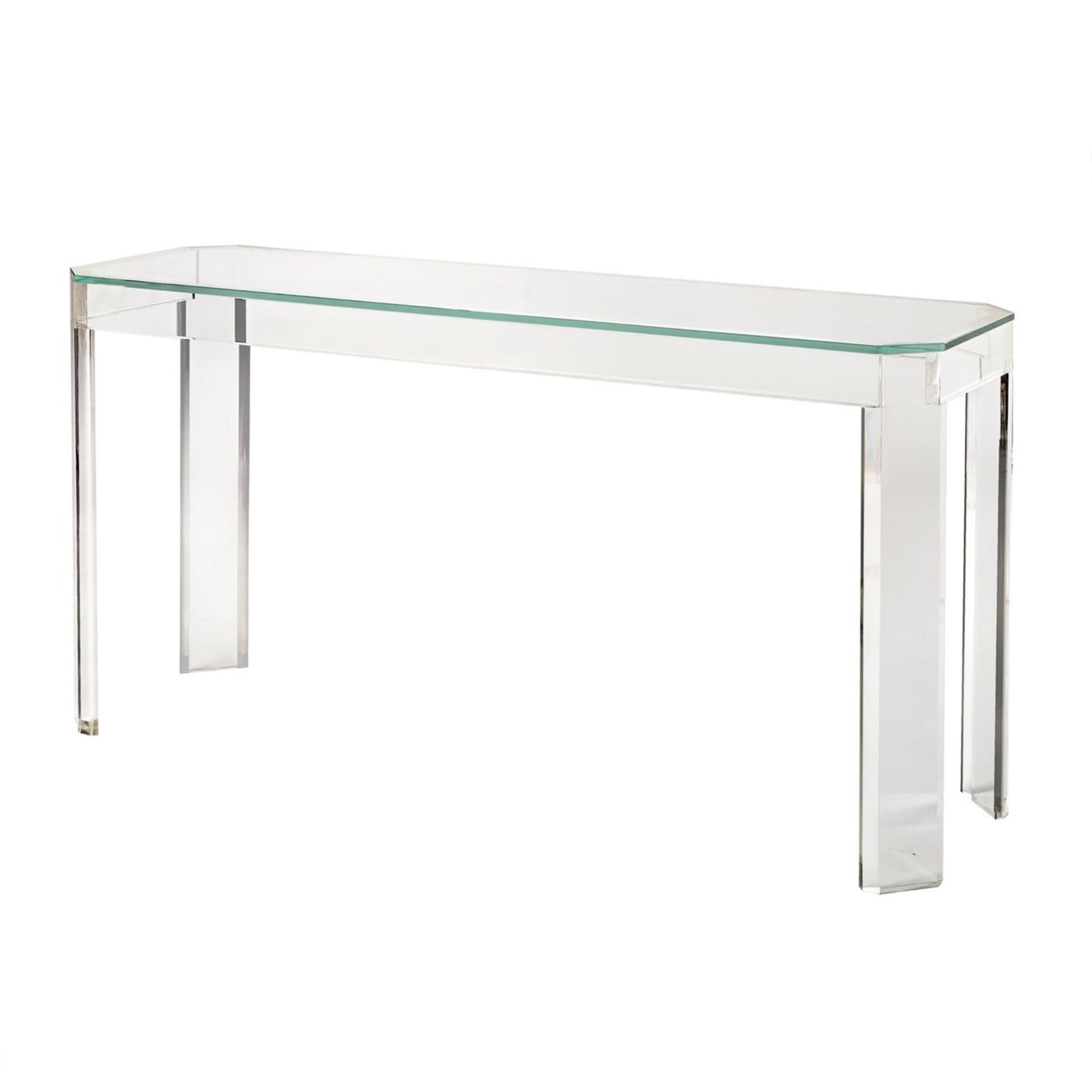 Andrew Martin Augustine Acrylic Console Table