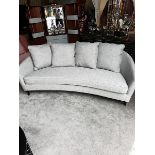 Monroe Three Seater Linen Sofa